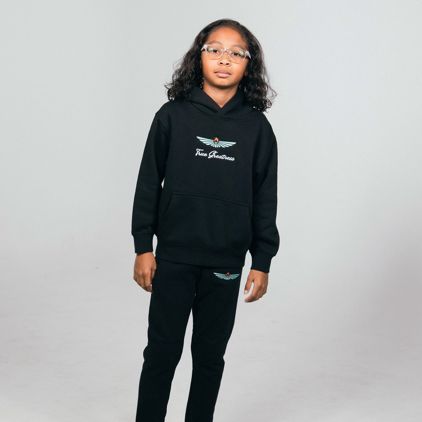 Youth Staple Premium Sweatpants - Black