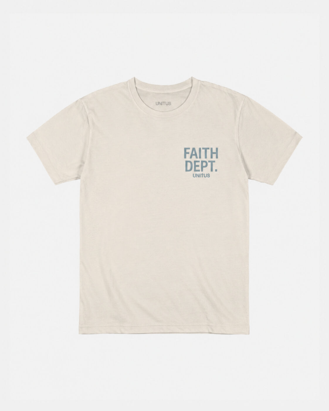 FAITH DEPT S/S TEE "Ivory"