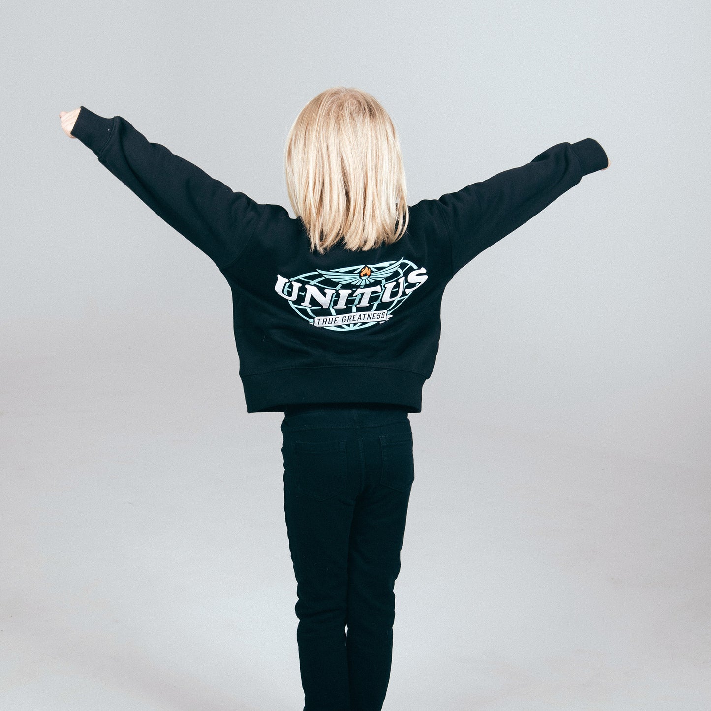 Youth Staple Premium Crewneck - Black