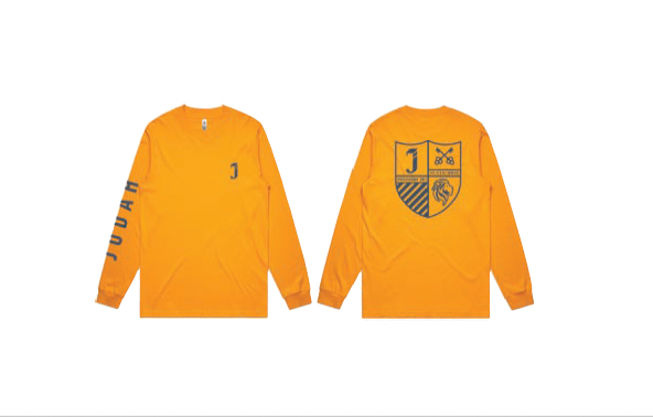 Judah Long Sleeve T-Shirt Gold
