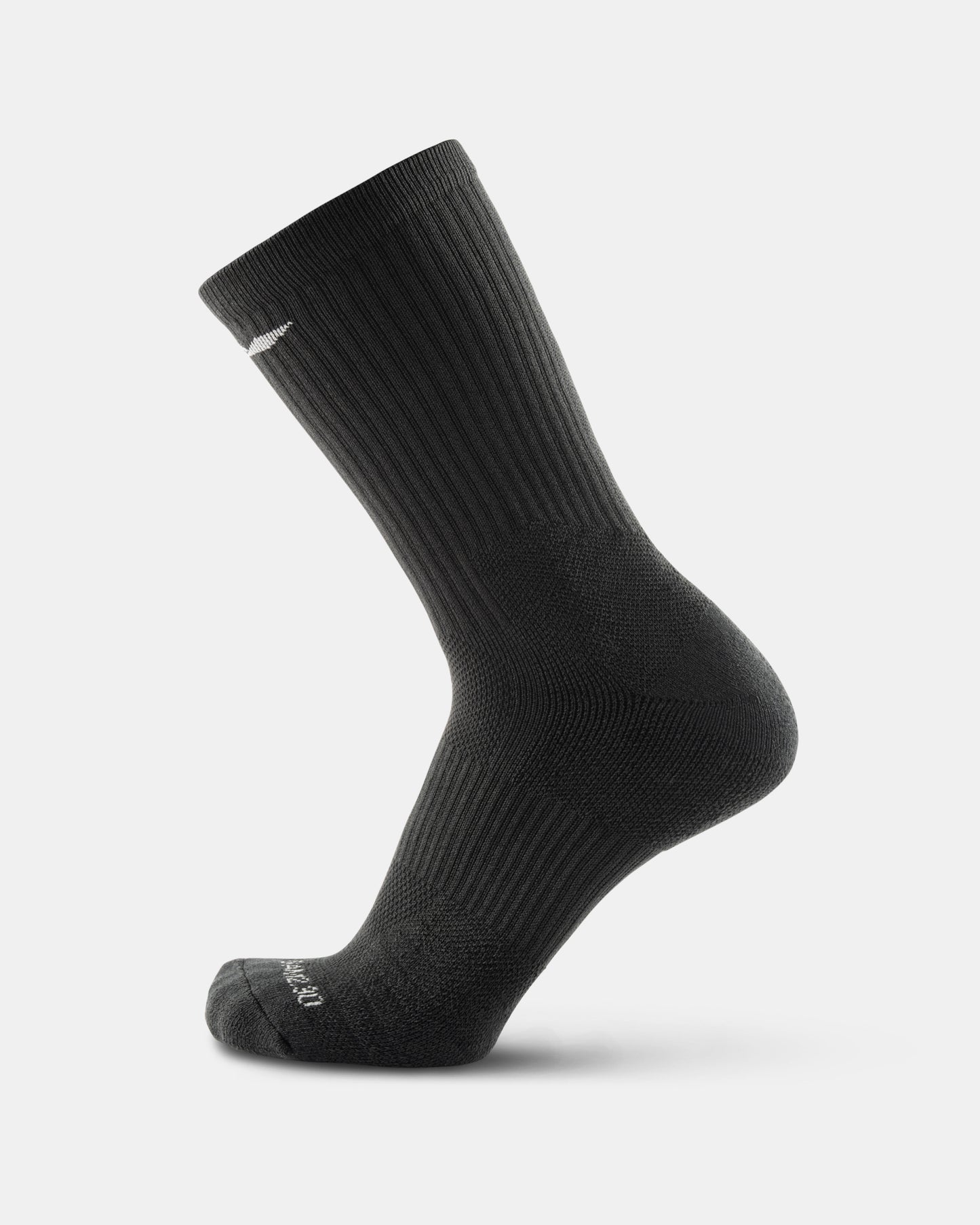 Elevate Performance Crew Sock "Black"
