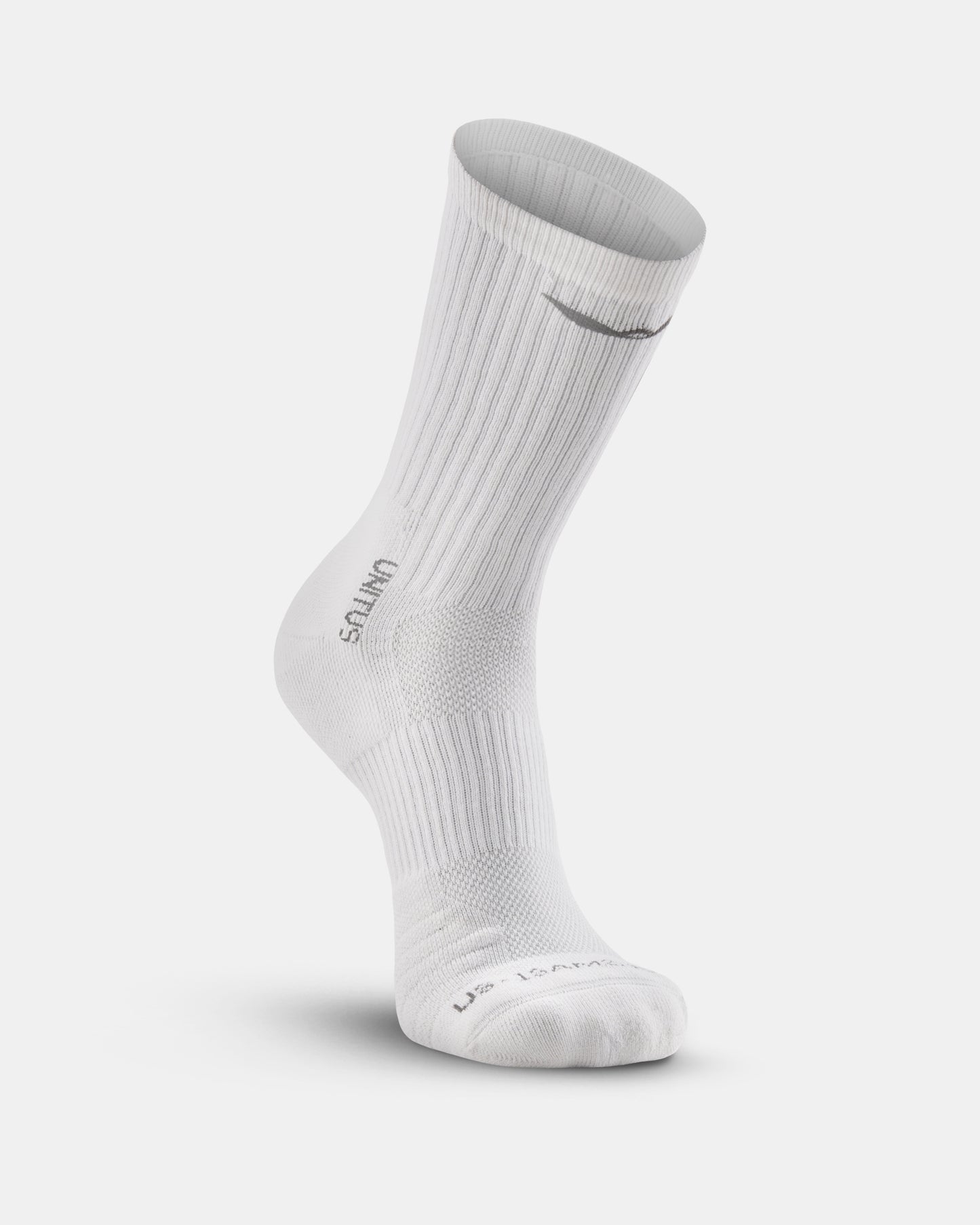 Elevate Performance Crew Sock "White"