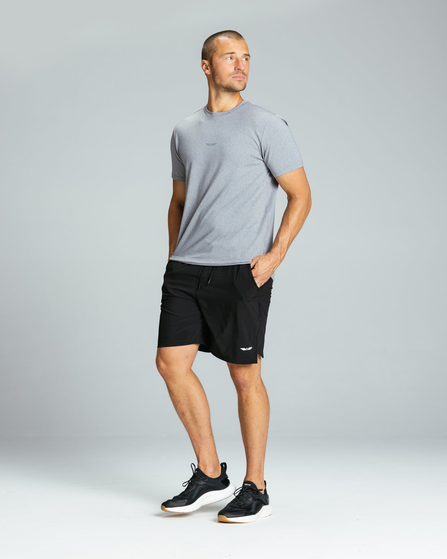 Men's SS Tech Tee "Silver Heather"