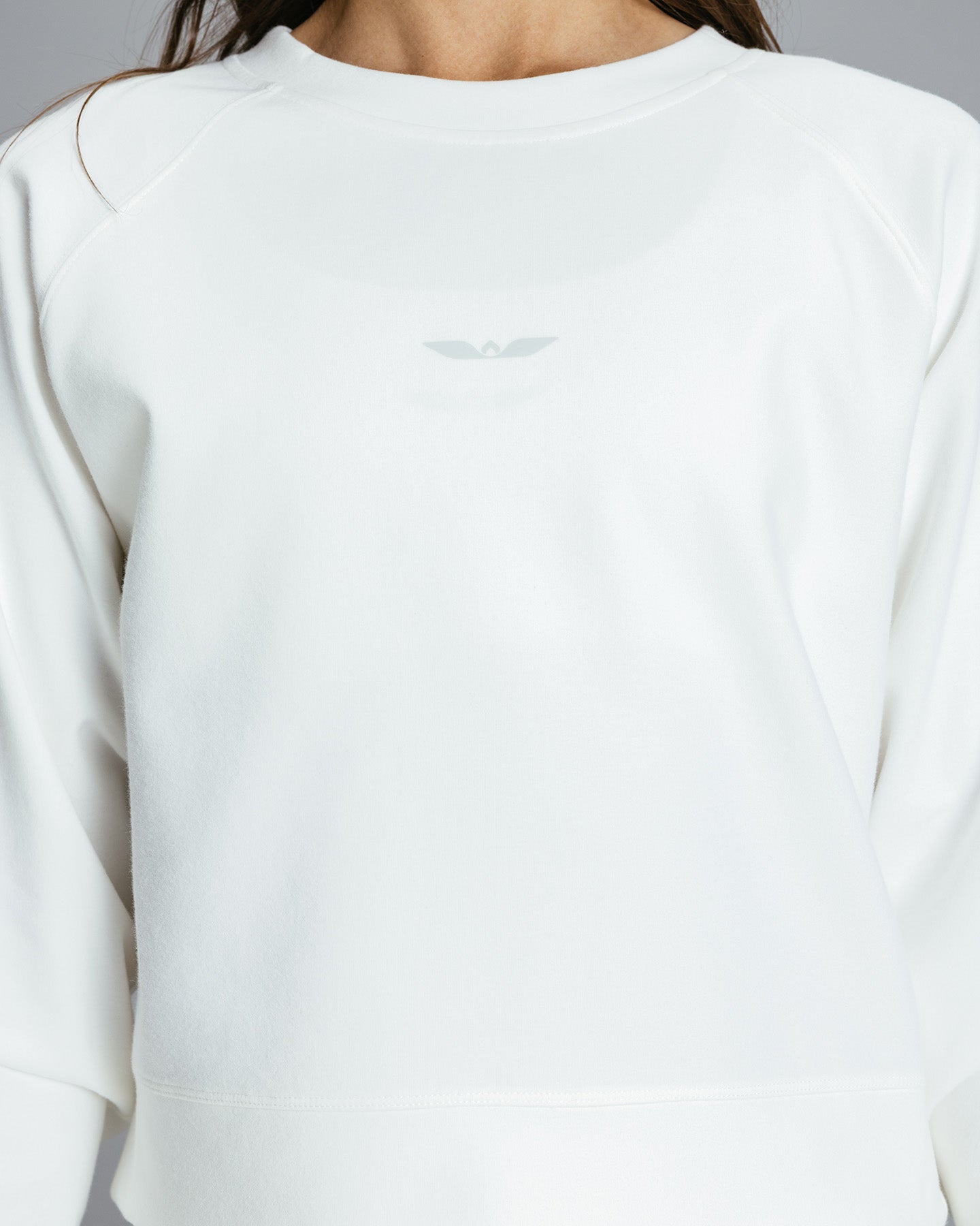 Women's Crew Sweatshirt "Vortex White"