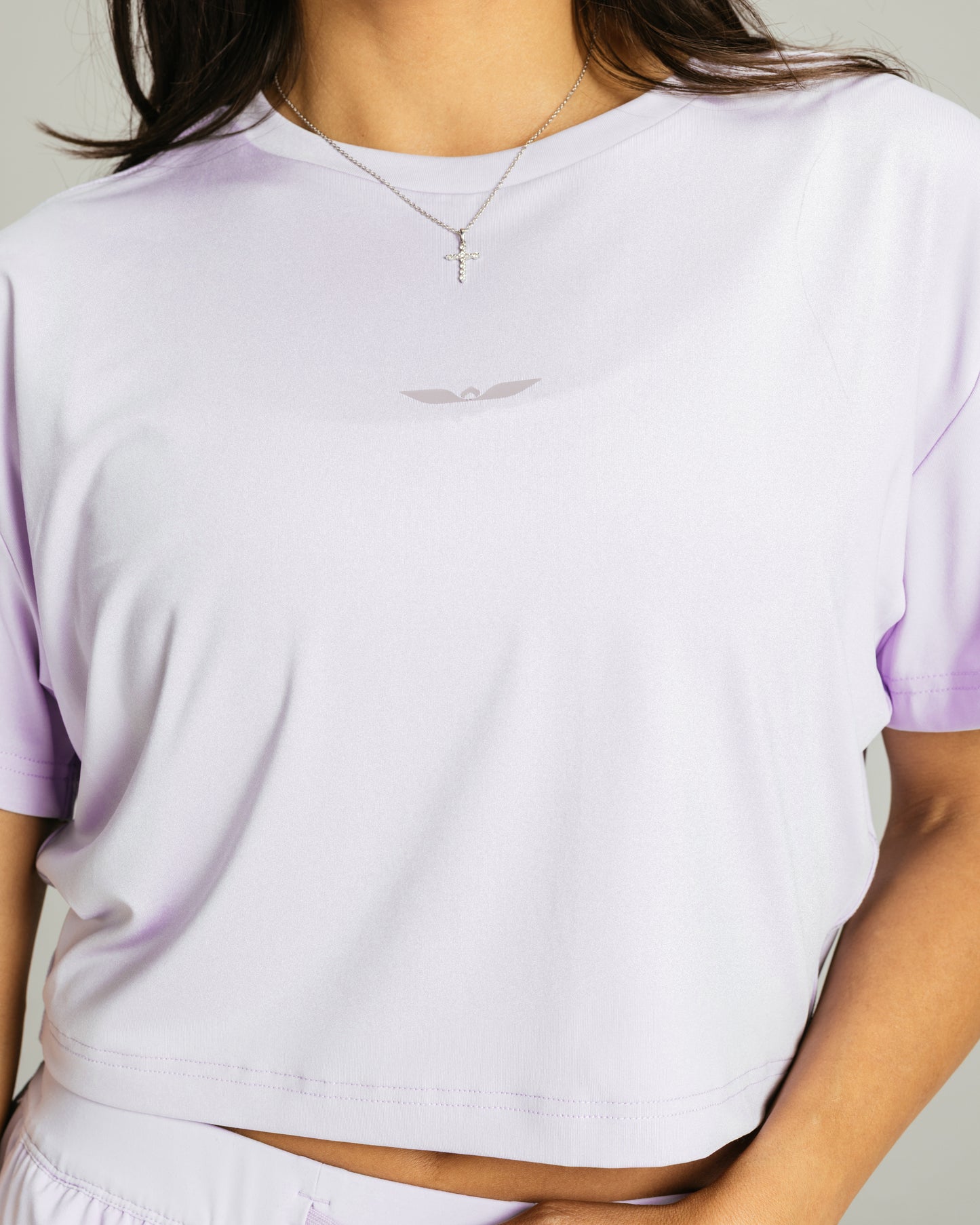 Women's Crop Tee "Lilac"