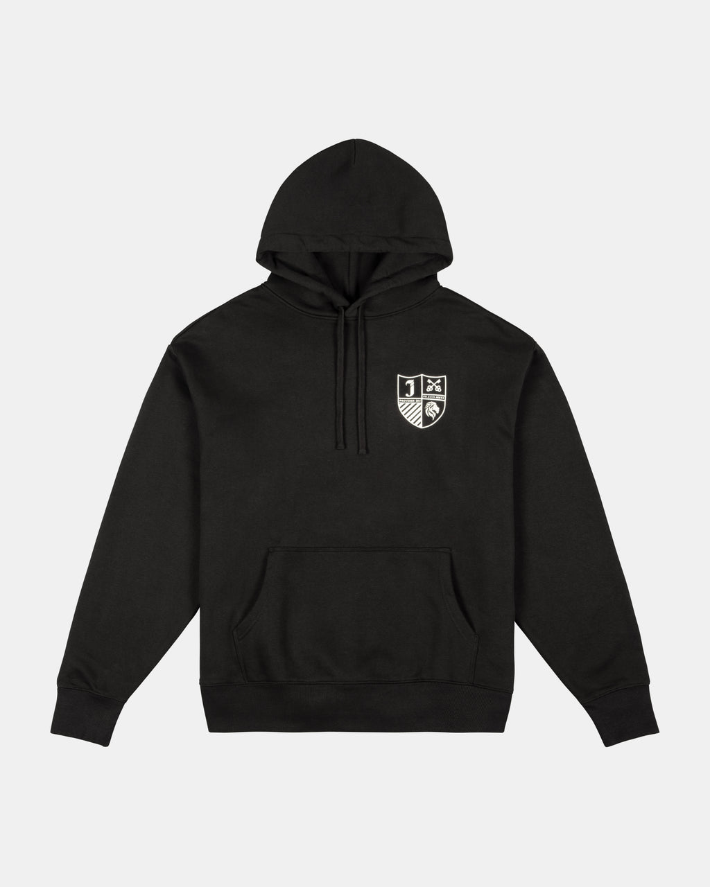Judah Heavyweight Oversized Hoodie - Black - Final Sale