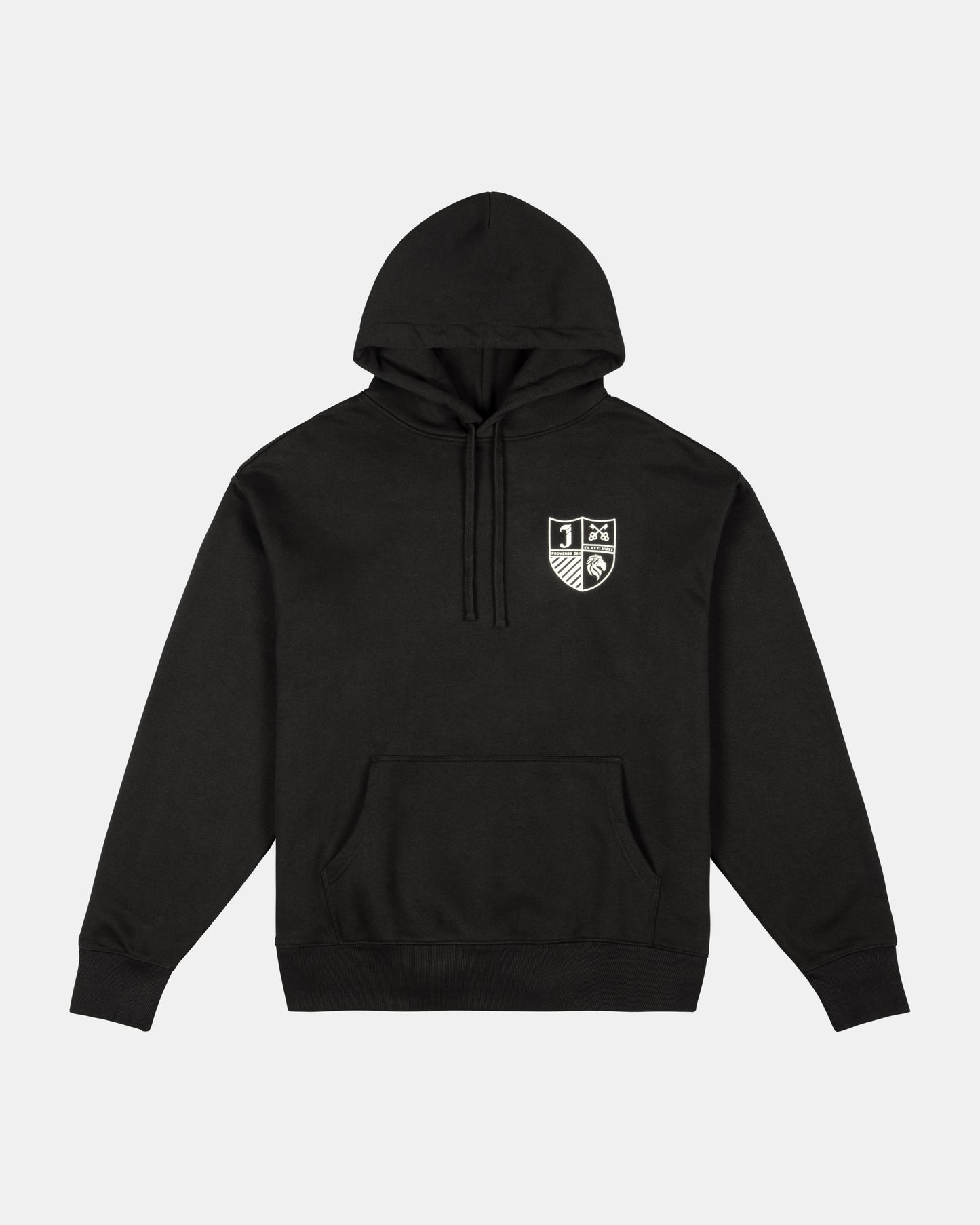 Judah Heavyweight Oversized Hoodie - Black