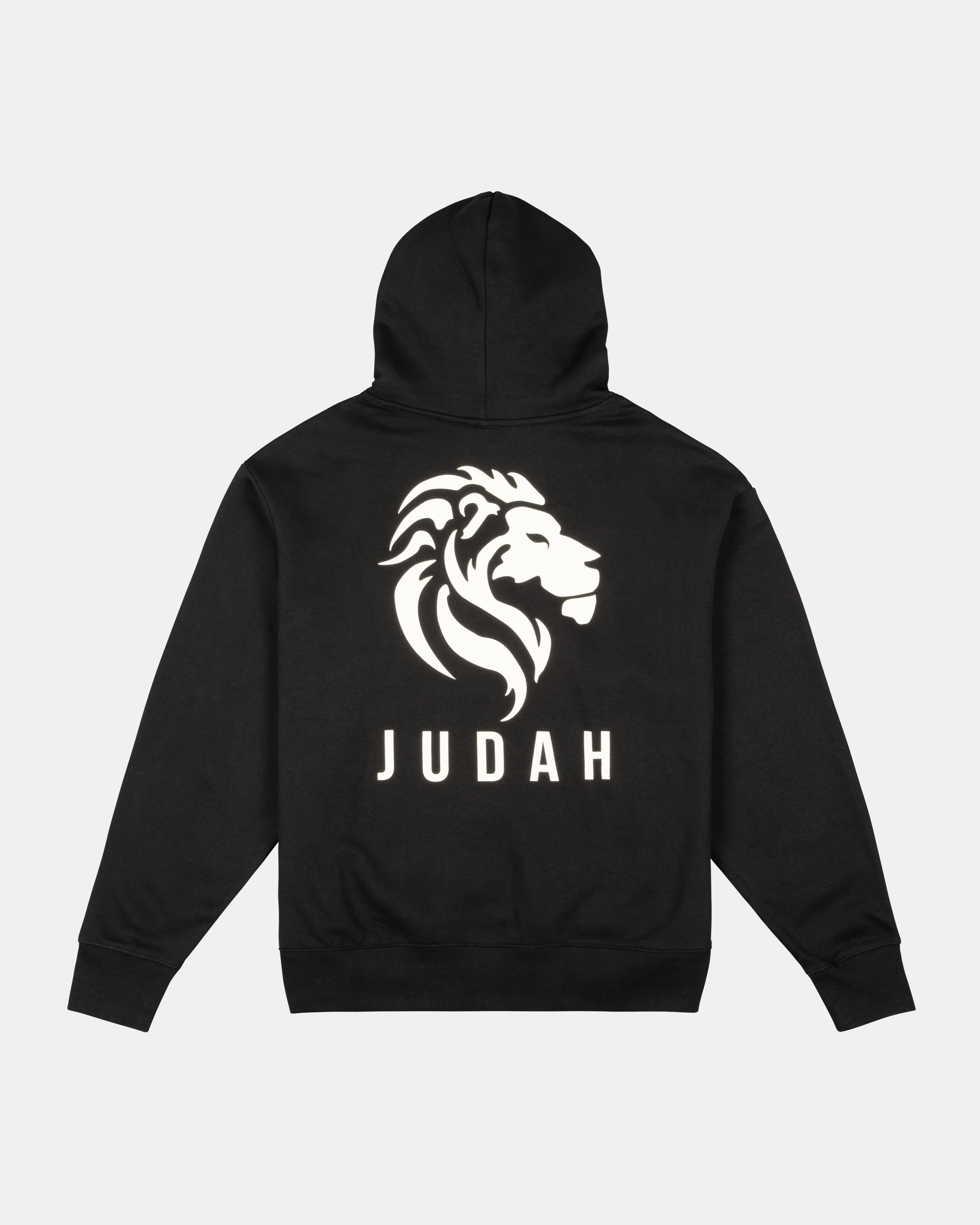 Judah Heavyweight Oversized Hoodie - Black - Final Sale