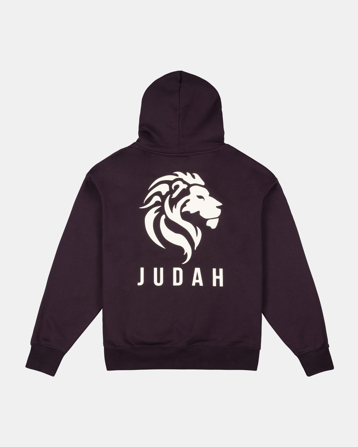 Judah Heavyweight Oversized Hoodie - Plum