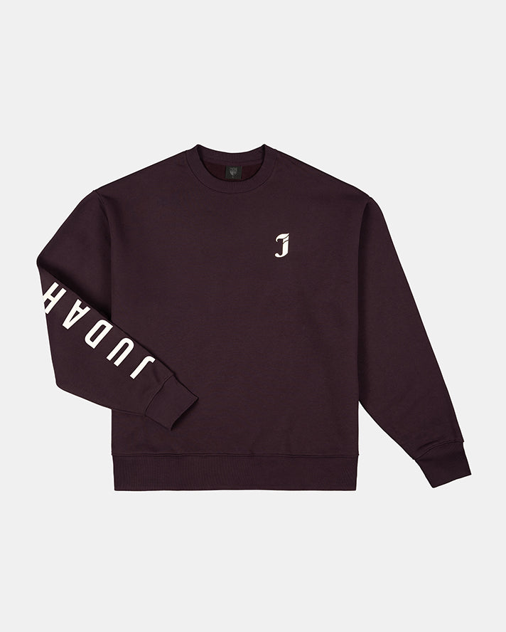 Judah Heavyweight Crewneck Sweatshirt Plum