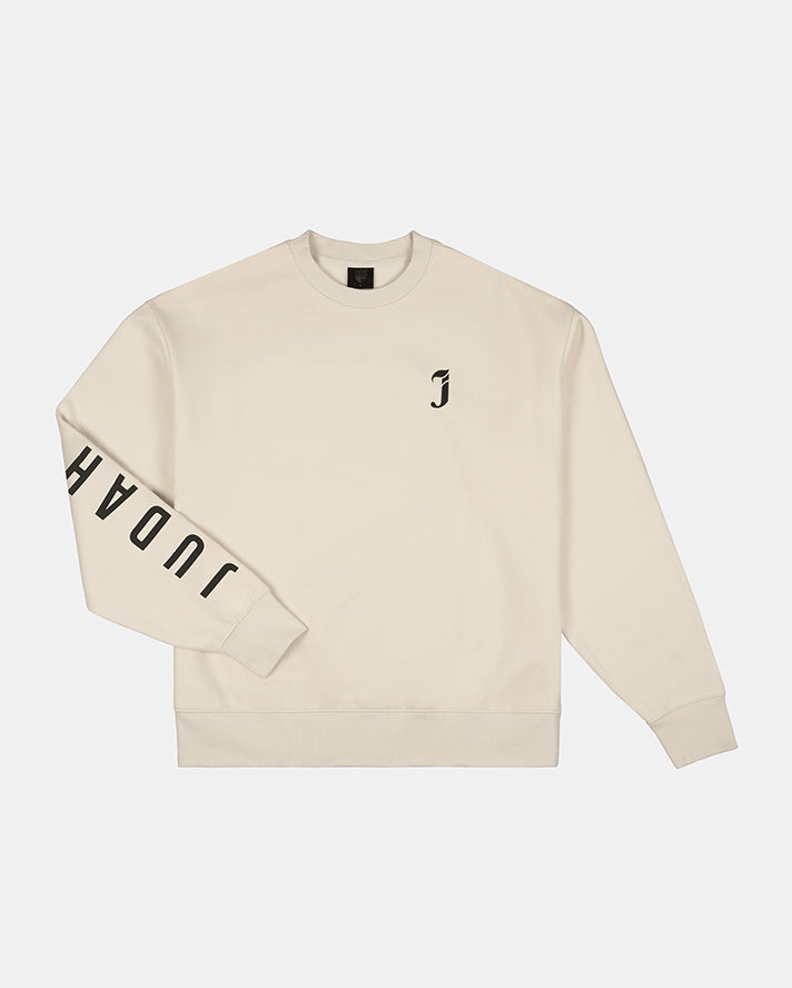Judah Heavyweight Crewneck Sweatshirt Bone - Final Sale