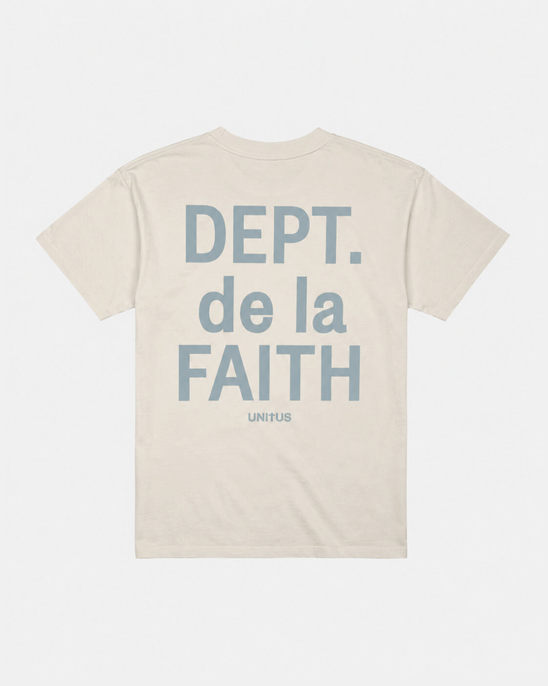 FAITH DEPT S/S TEE "Ivory"