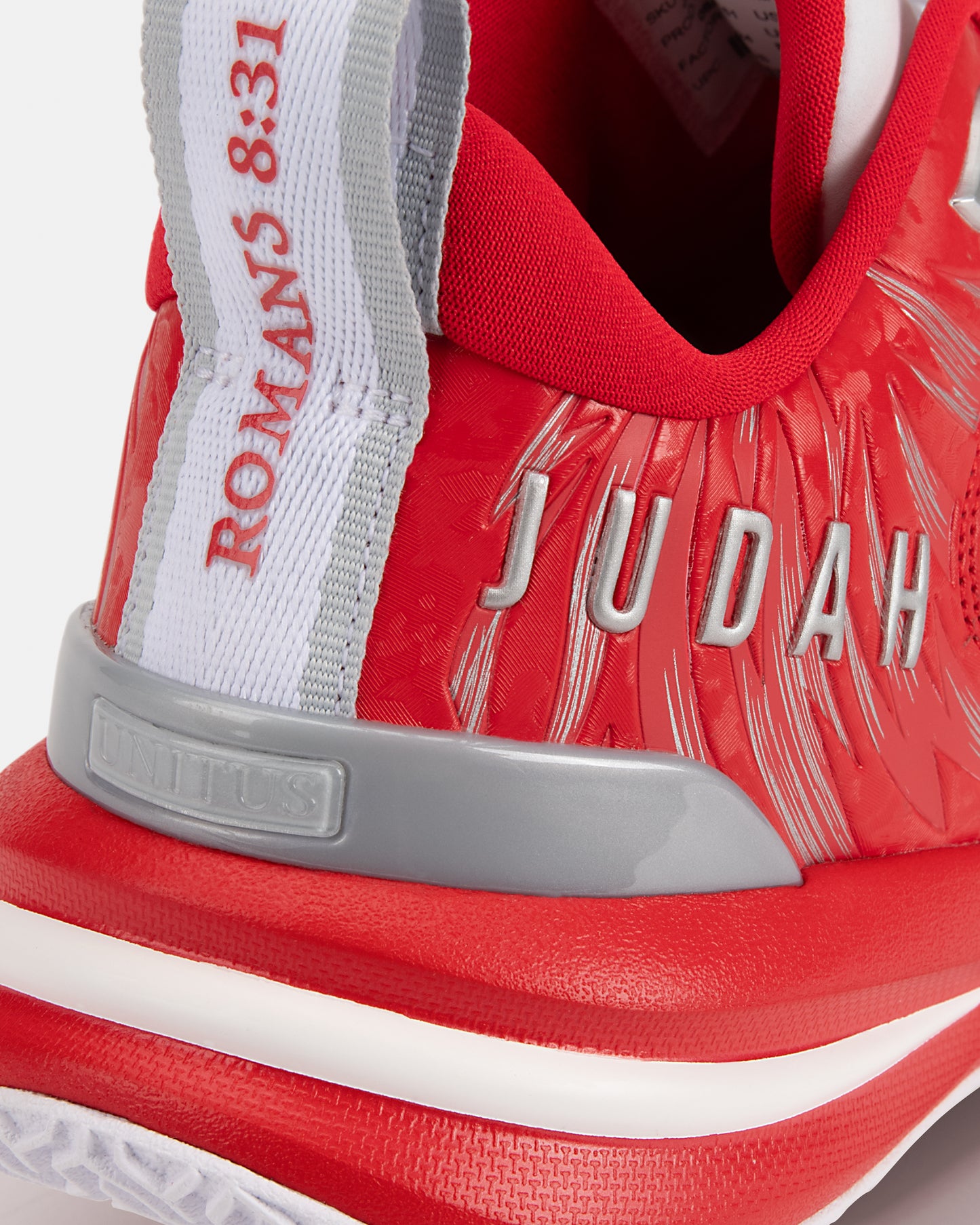 Judah 1 Low "White/Red"