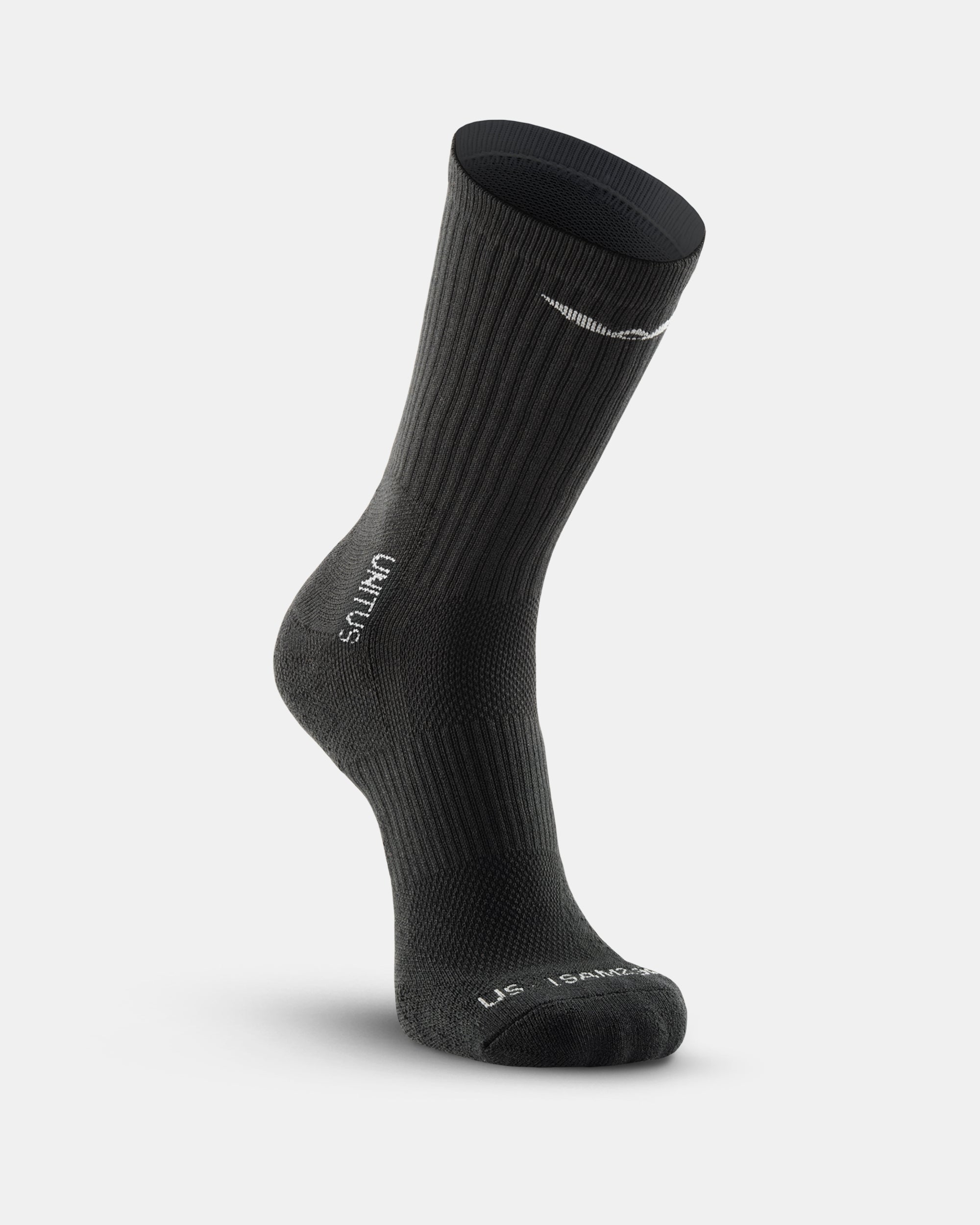 Elevate Performance Crew Sock "Black"