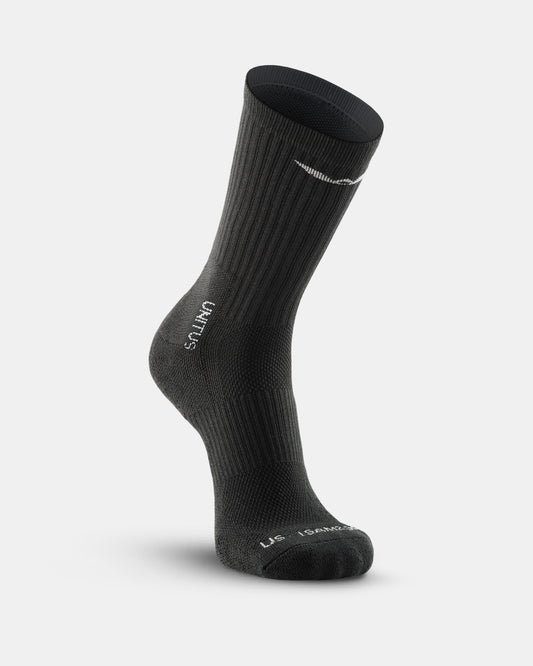 Elevate Performance Crew Sock "Black"