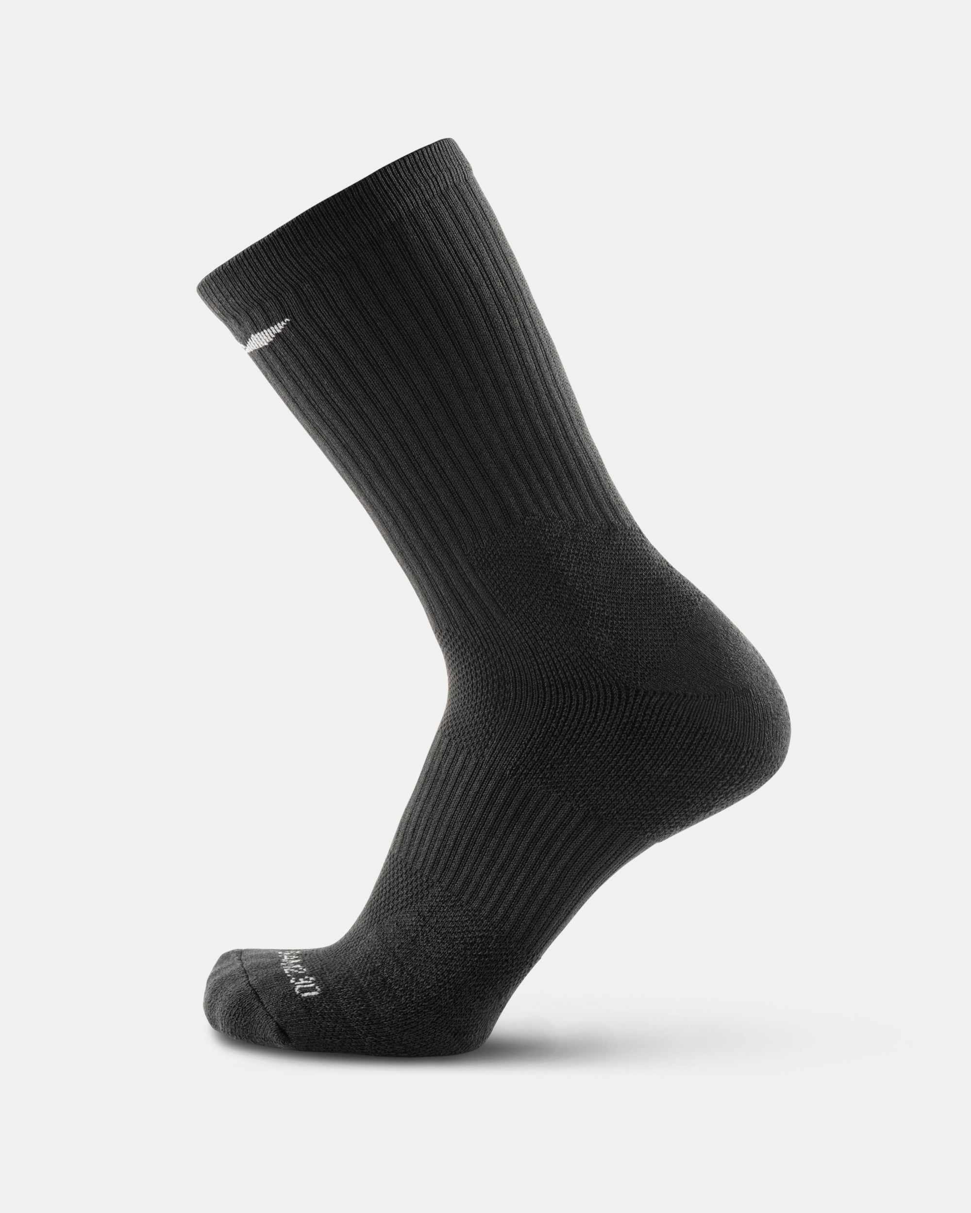 Elevate Performance Crew Sock "Black"