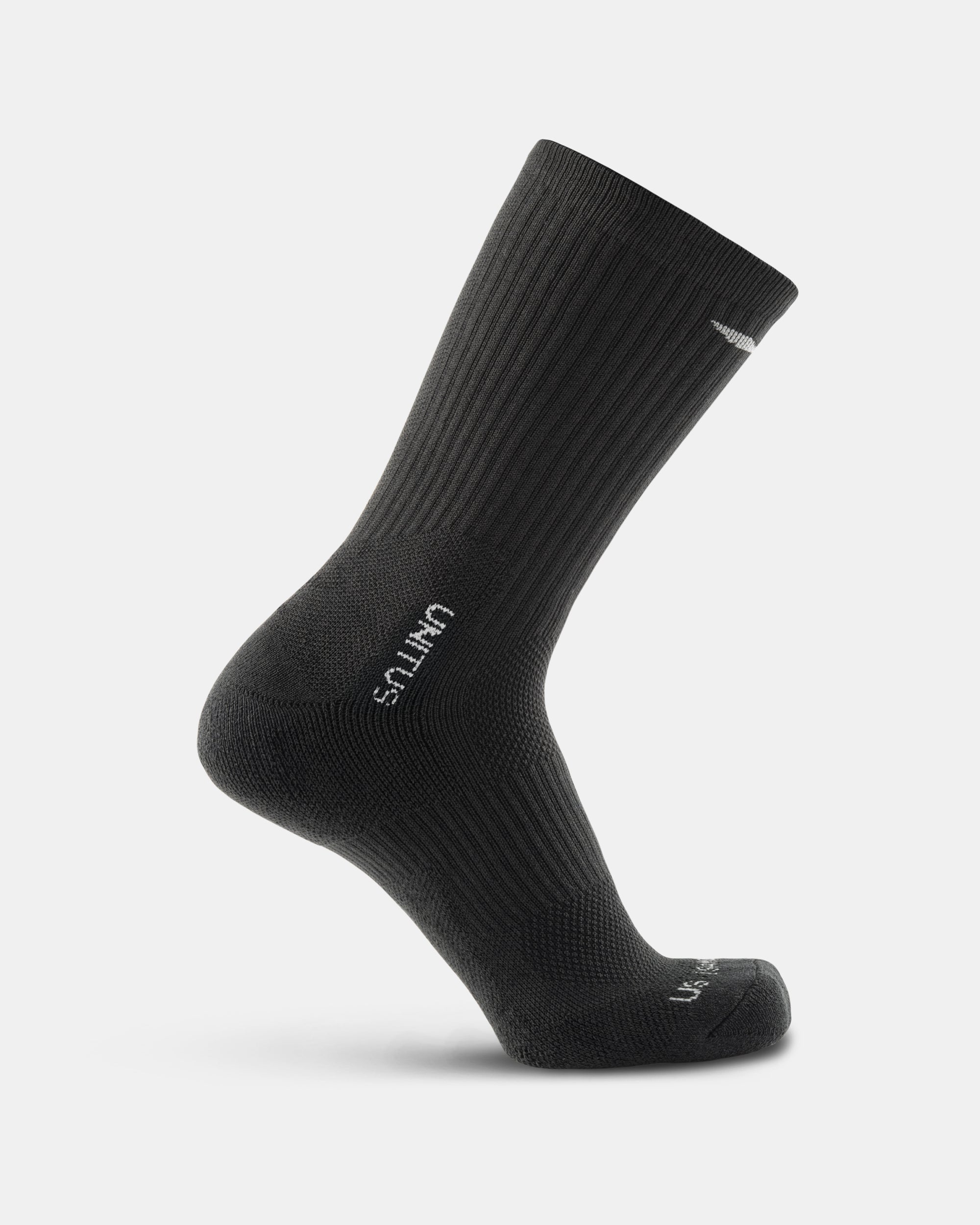 Elevate Performance Crew Sock "Black"