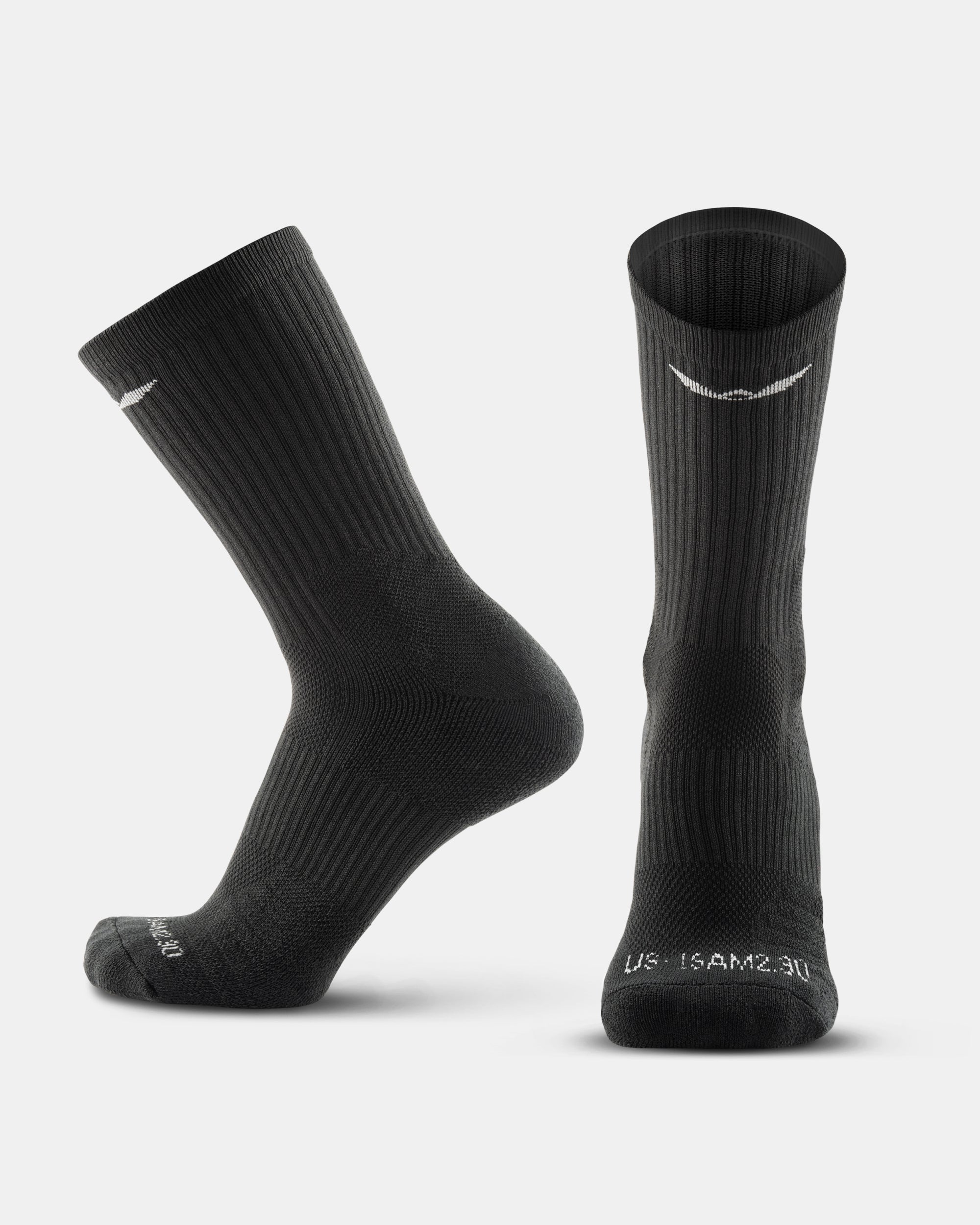 Elevate Performance Crew Sock "Black"