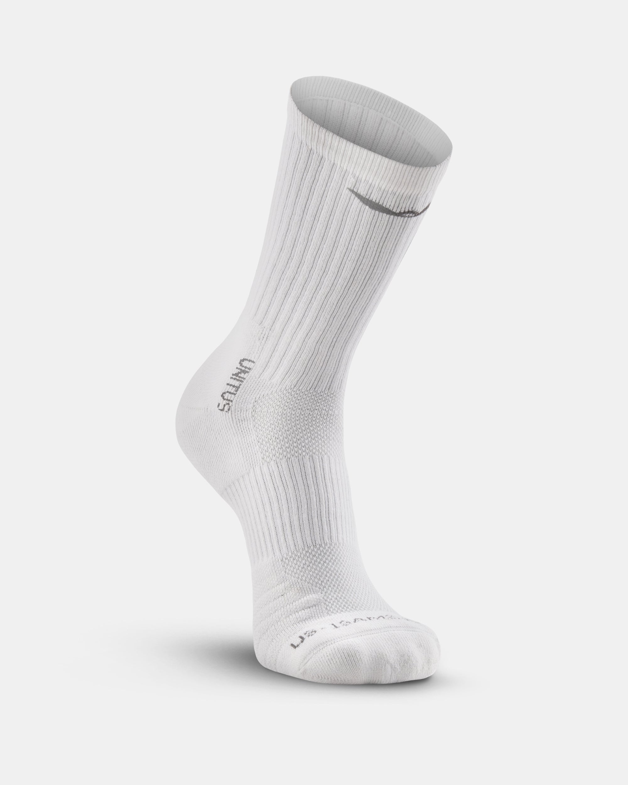 Elevate Performance Crew Sock "White"