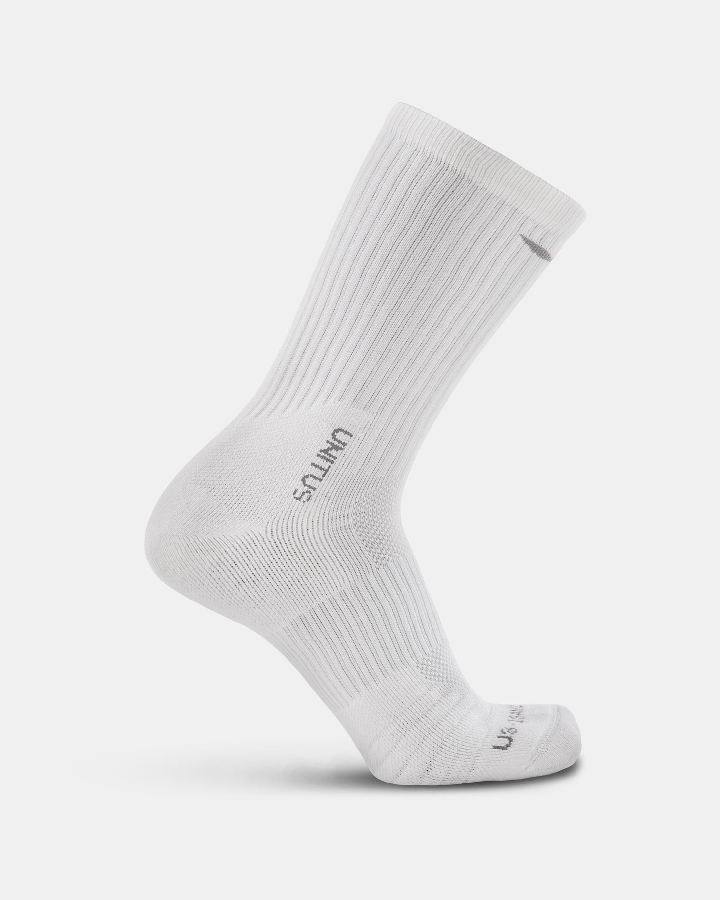 Elevate Performance Crew Sock "White"
