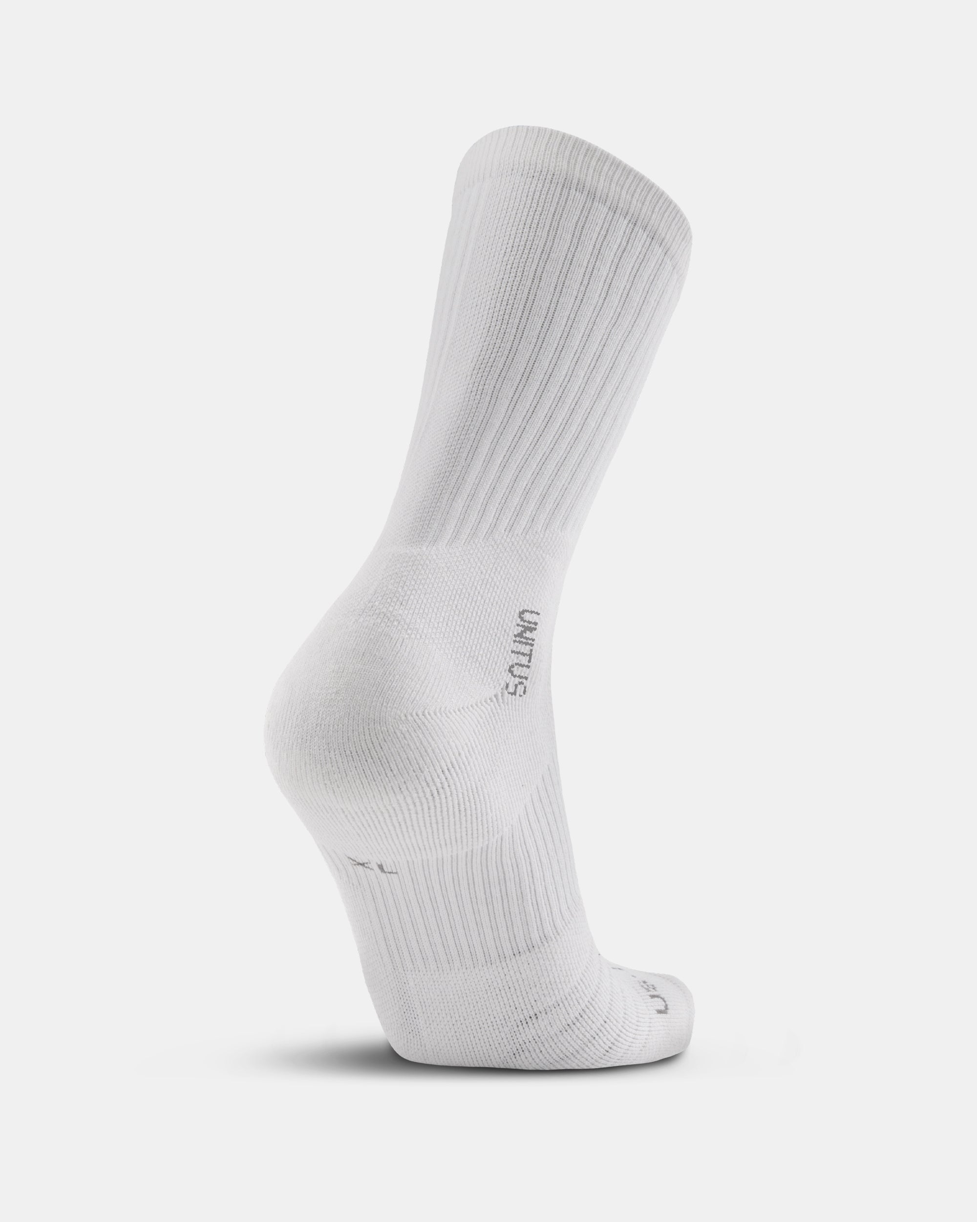 Elevate Performance Crew Sock "White"