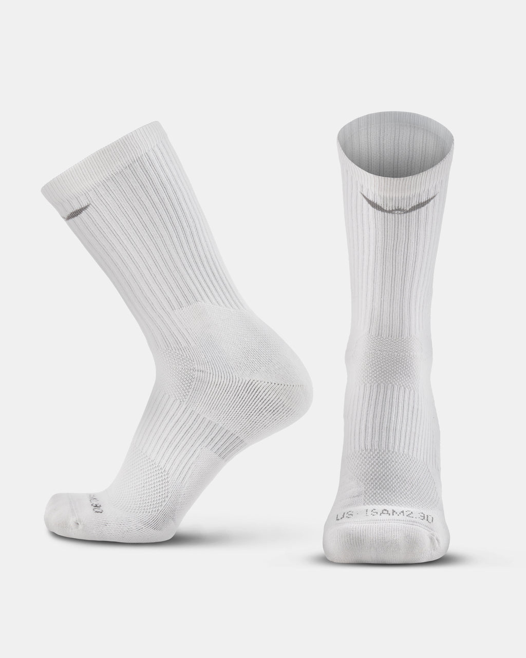 Elevate Performance Crew Sock "White"