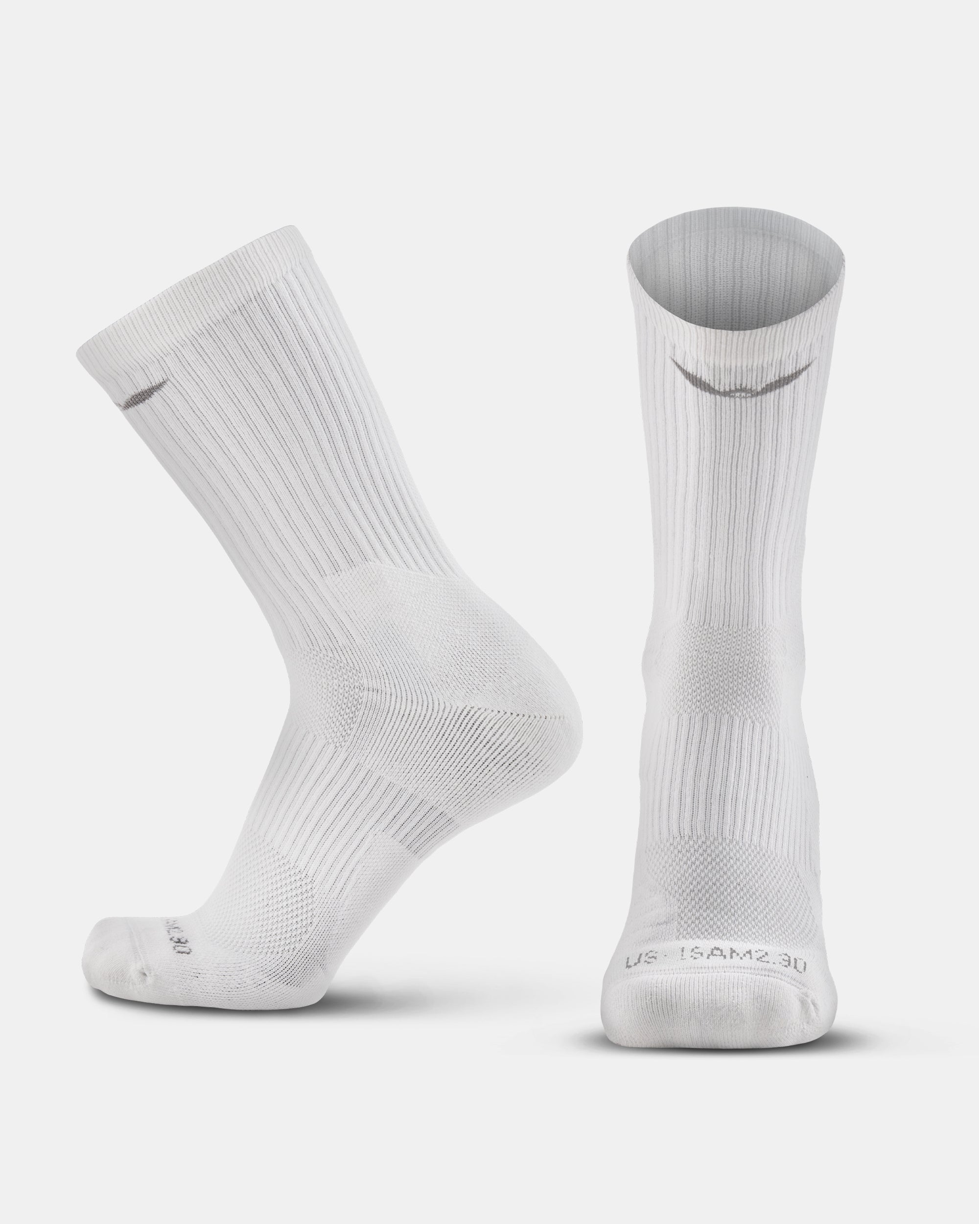 Elevate Performance Crew Sock "White"