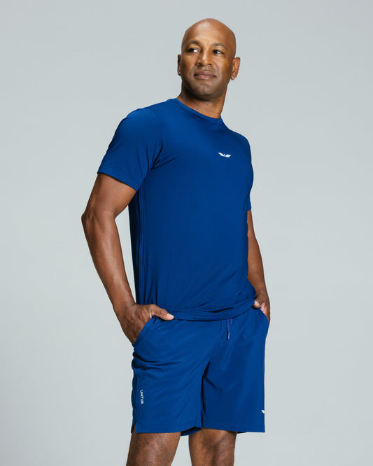 Men's SS Tech Tee "Marine Blue"