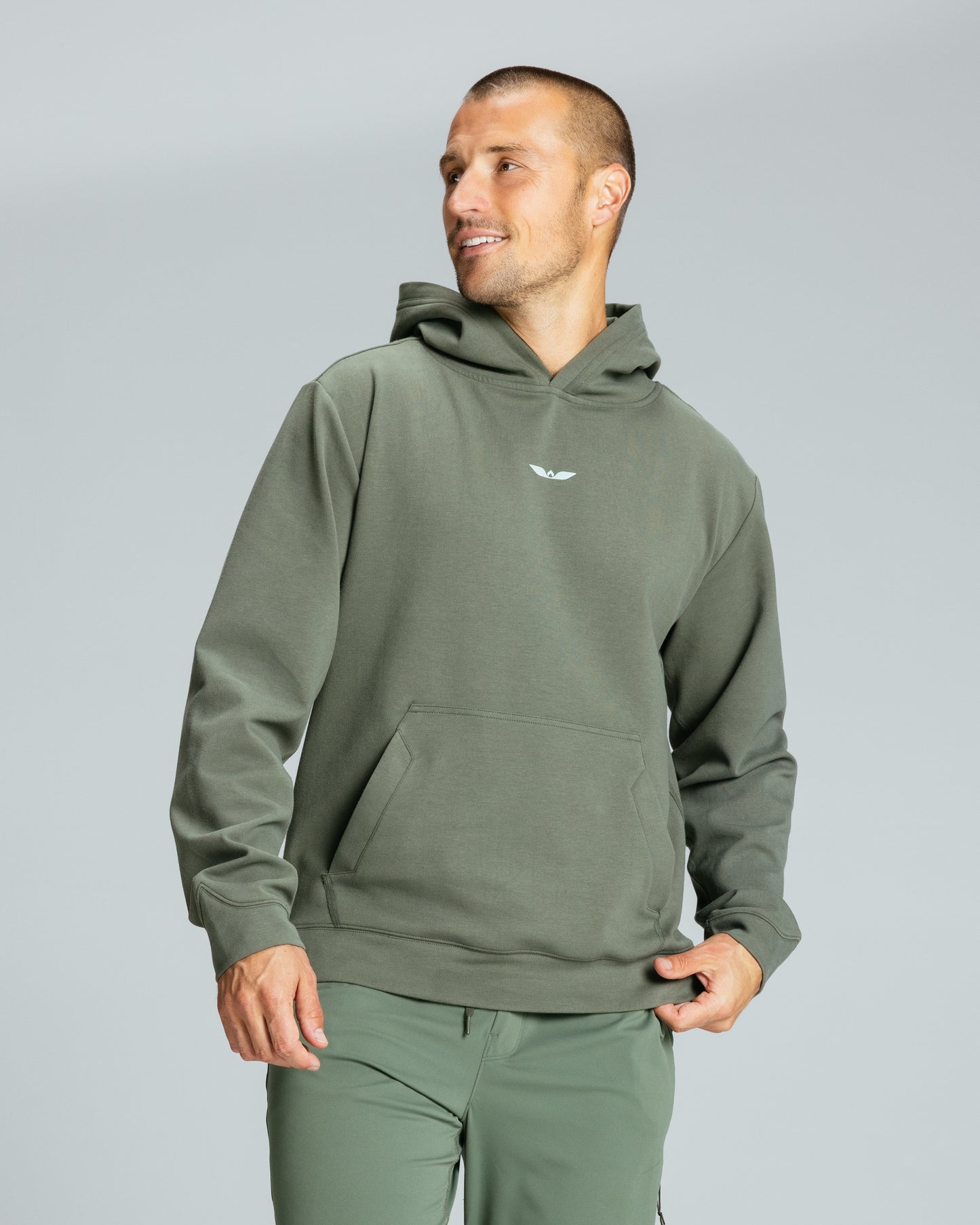 Men's Tech Hoodie "Olive"