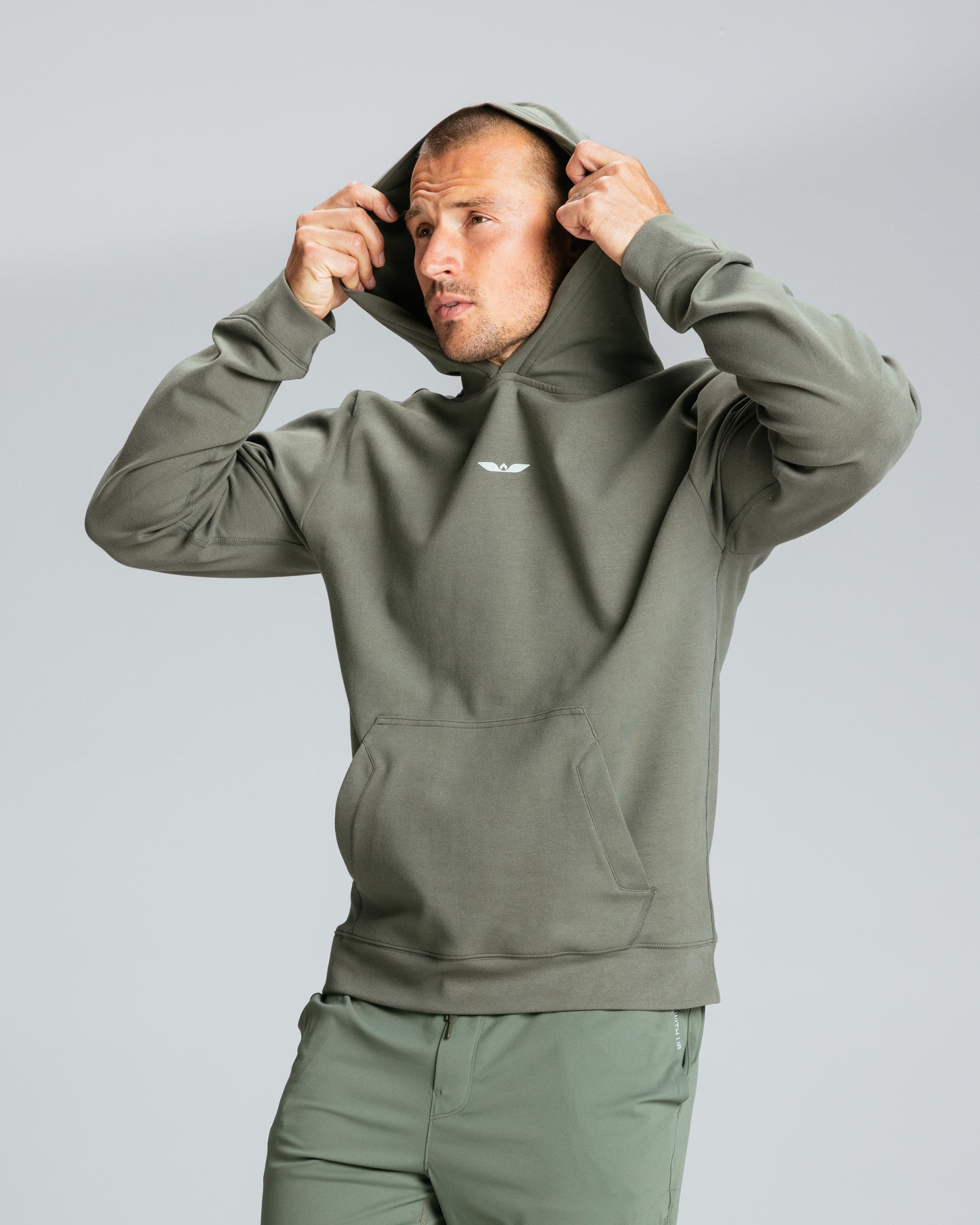 Men's Tech Hoodie "Olive"
