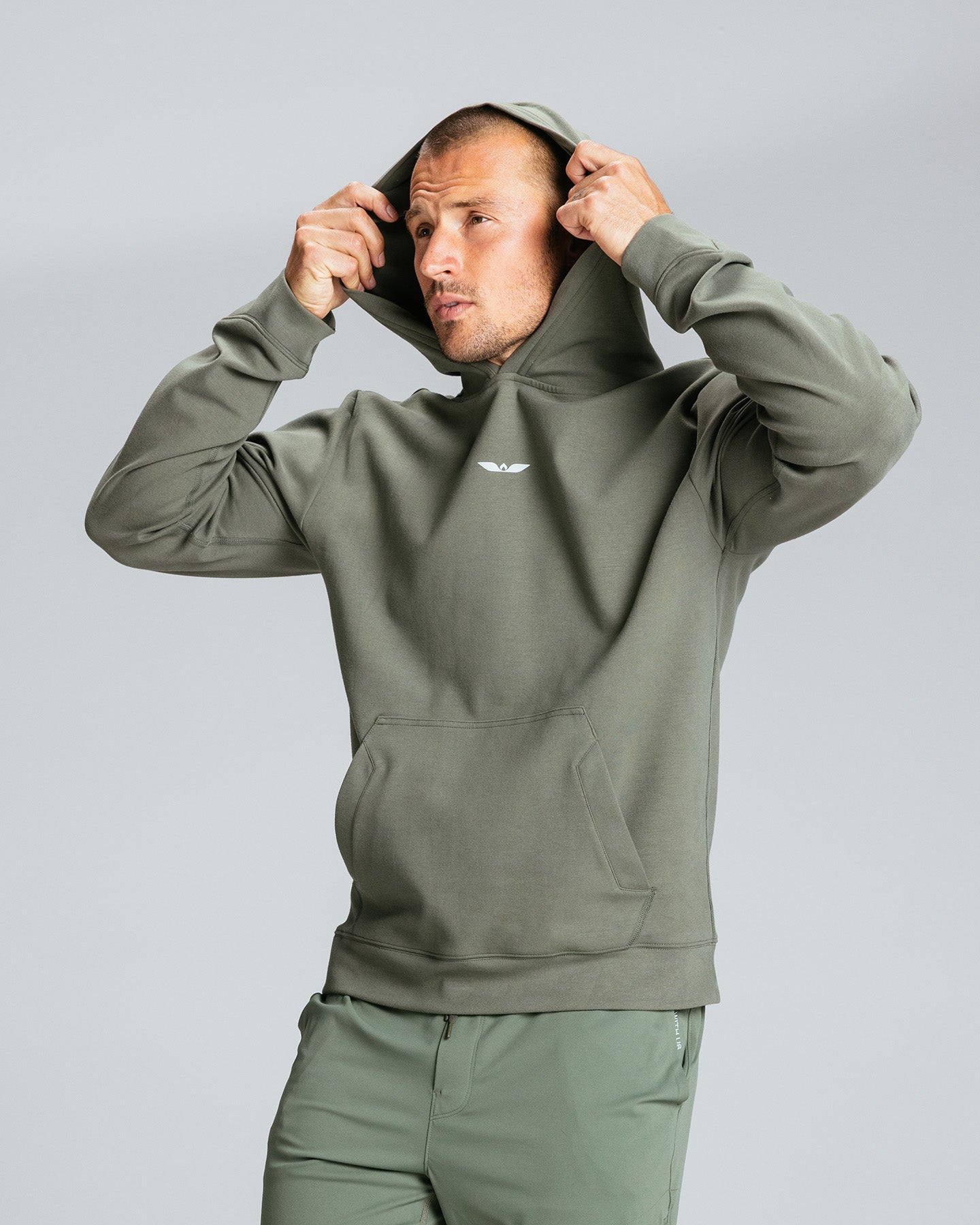 Men's Tech Hoodie "Olive"