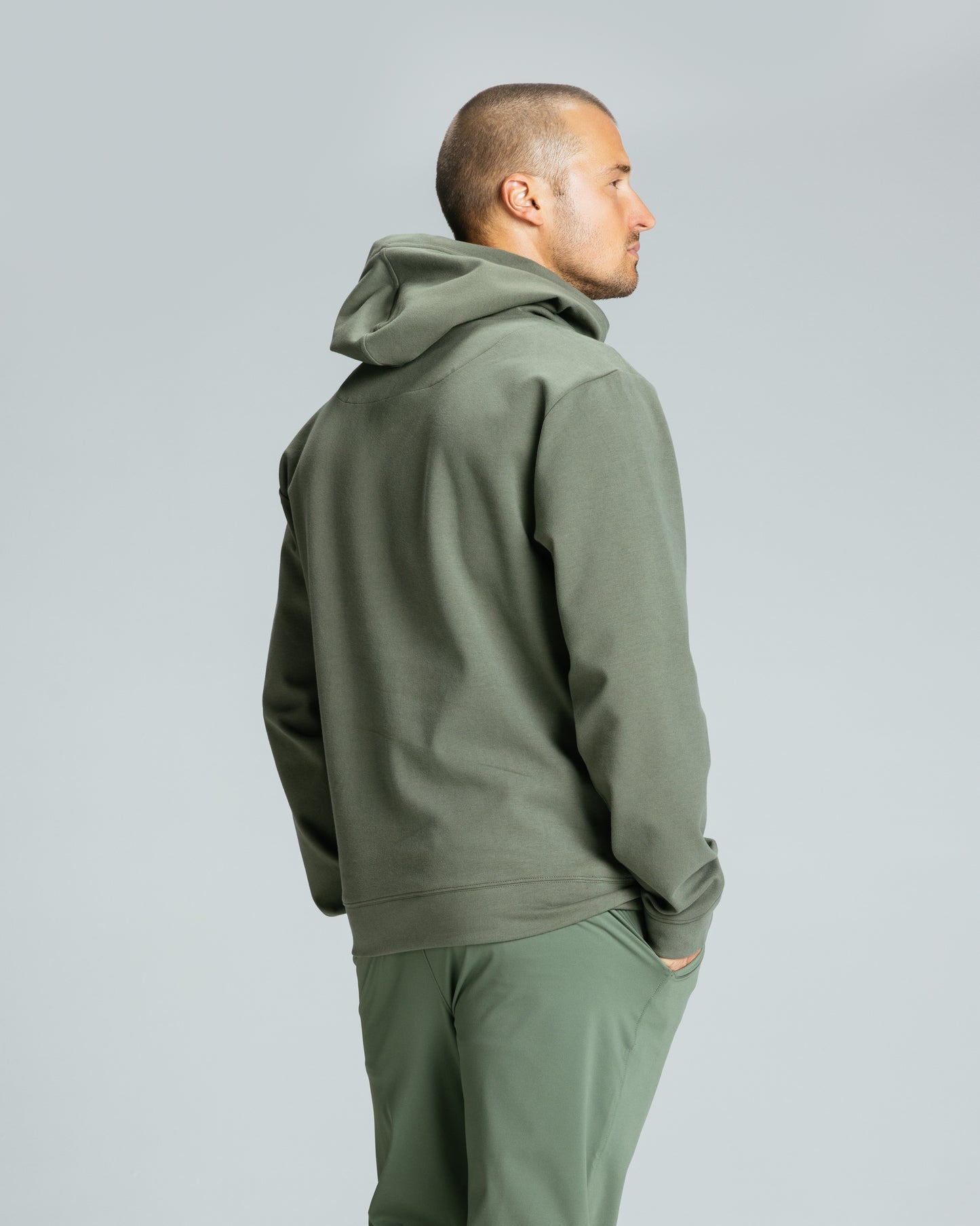 Men's Tech Hoodie "Olive"