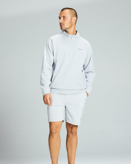 Men's Tech Quarter Zip "Gris"