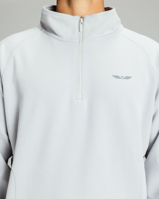 Men's Tech Quarter Zip "Gris"