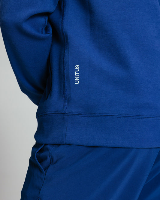Men's Tech Quarter Zip "Marine Blue"