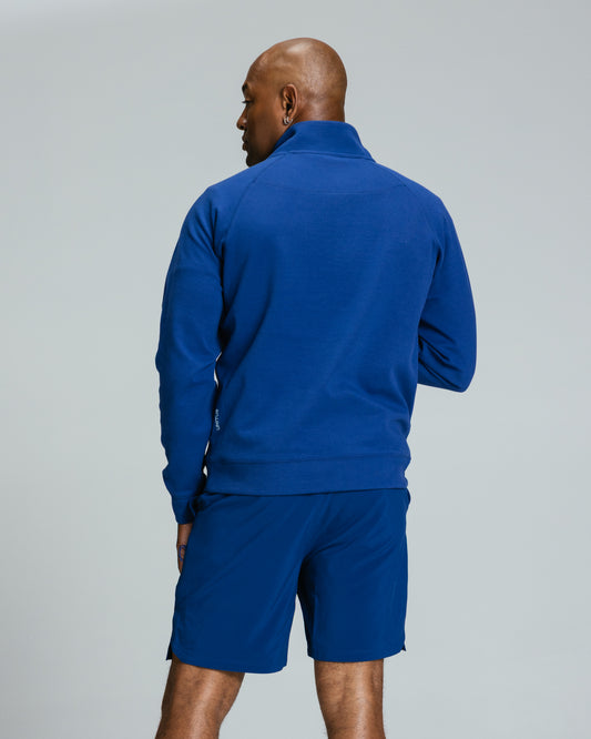 Men's Tech Quarter Zip "Marine Blue"