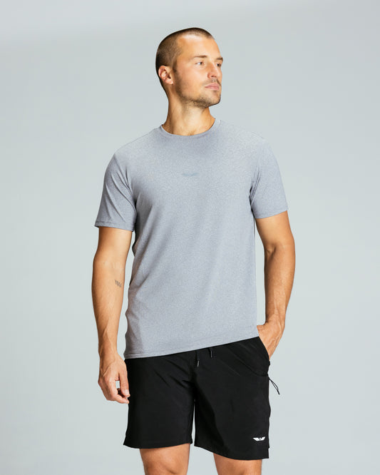 Men's SS Tech Tee "Silver Heather"