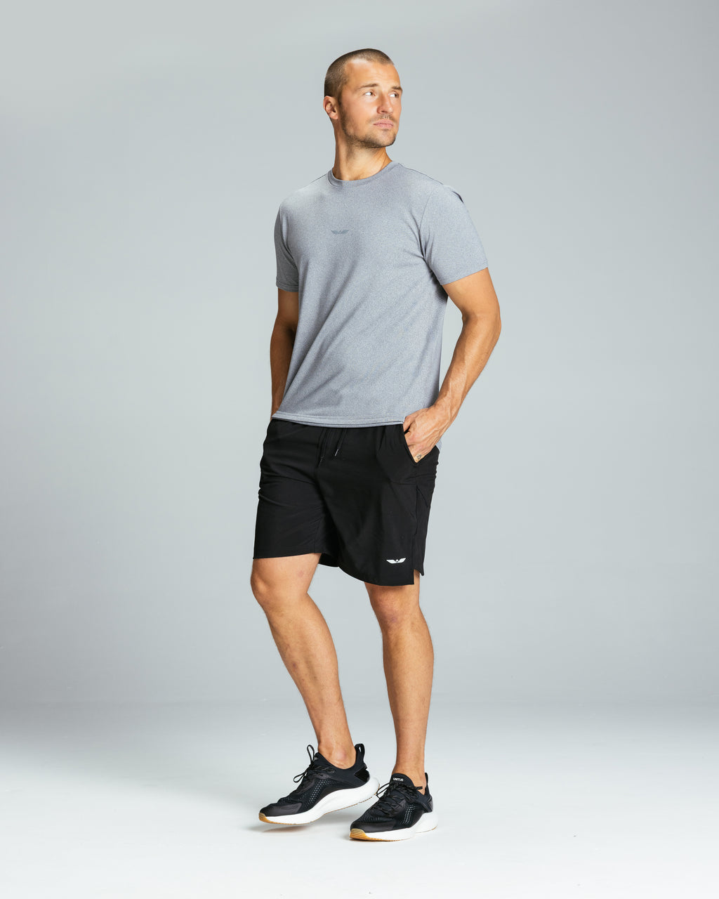 Men's SS Tech Tee "Silver Heather"