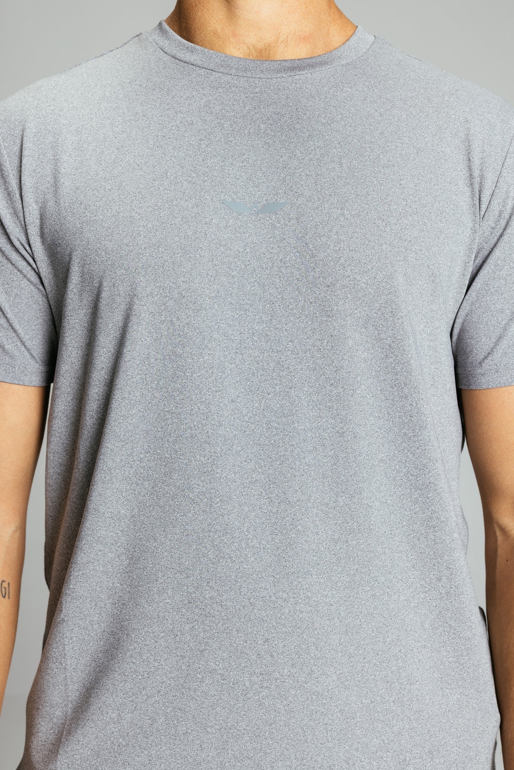 Men's SS Tech Tee "Silver Heather"