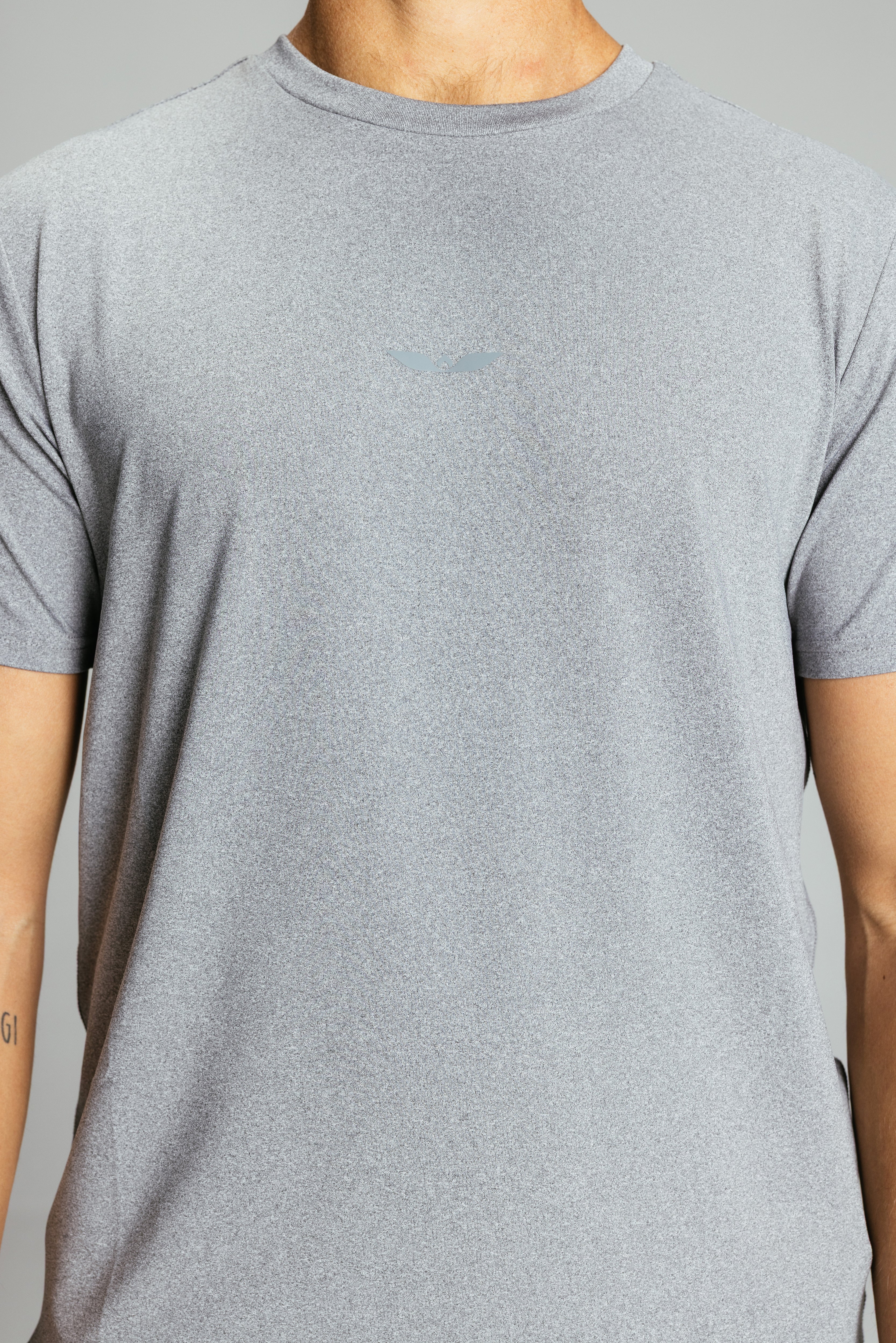 Men's SS Tech Tee "Silver Heather"