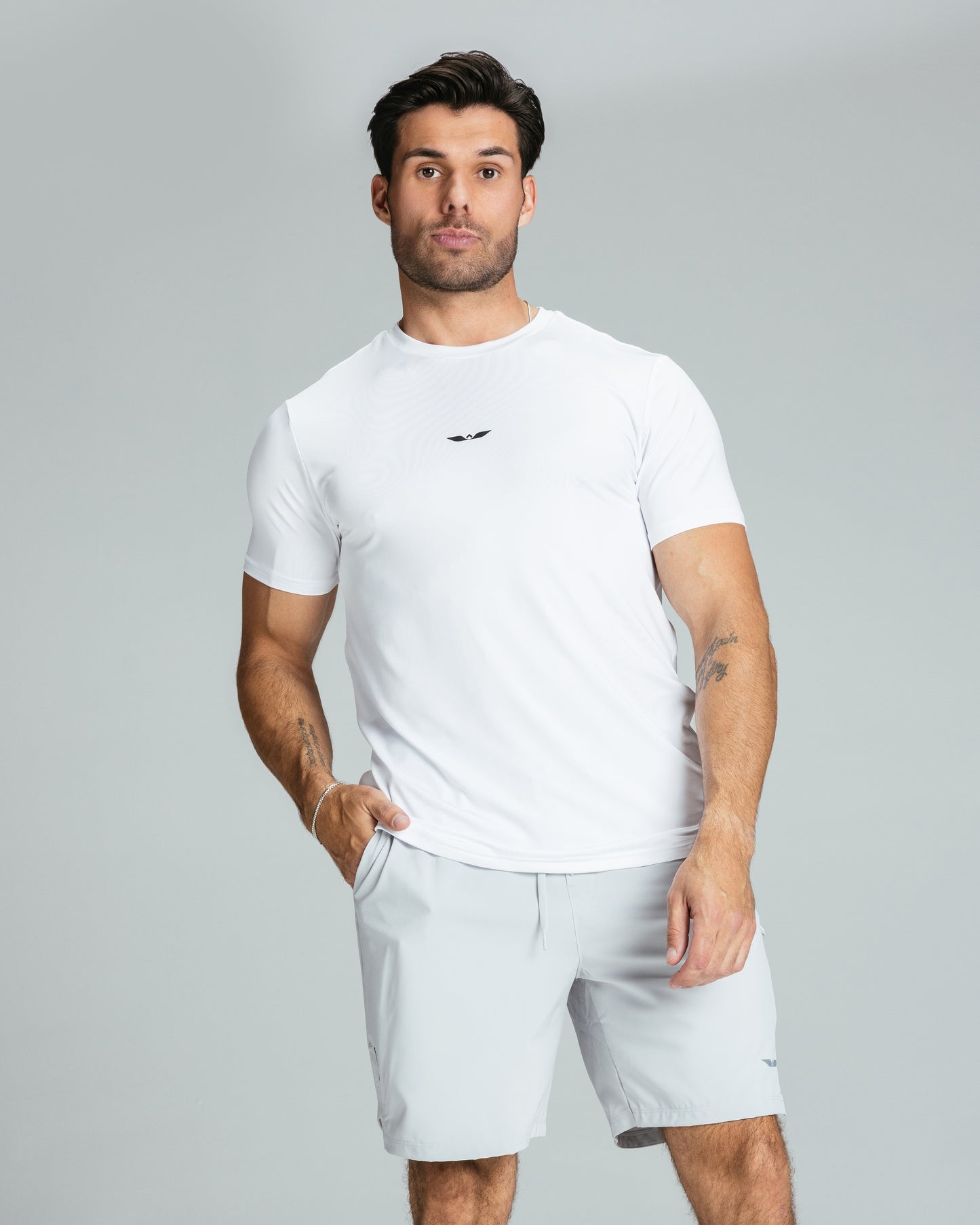 Men's SS Tech Tee "White"