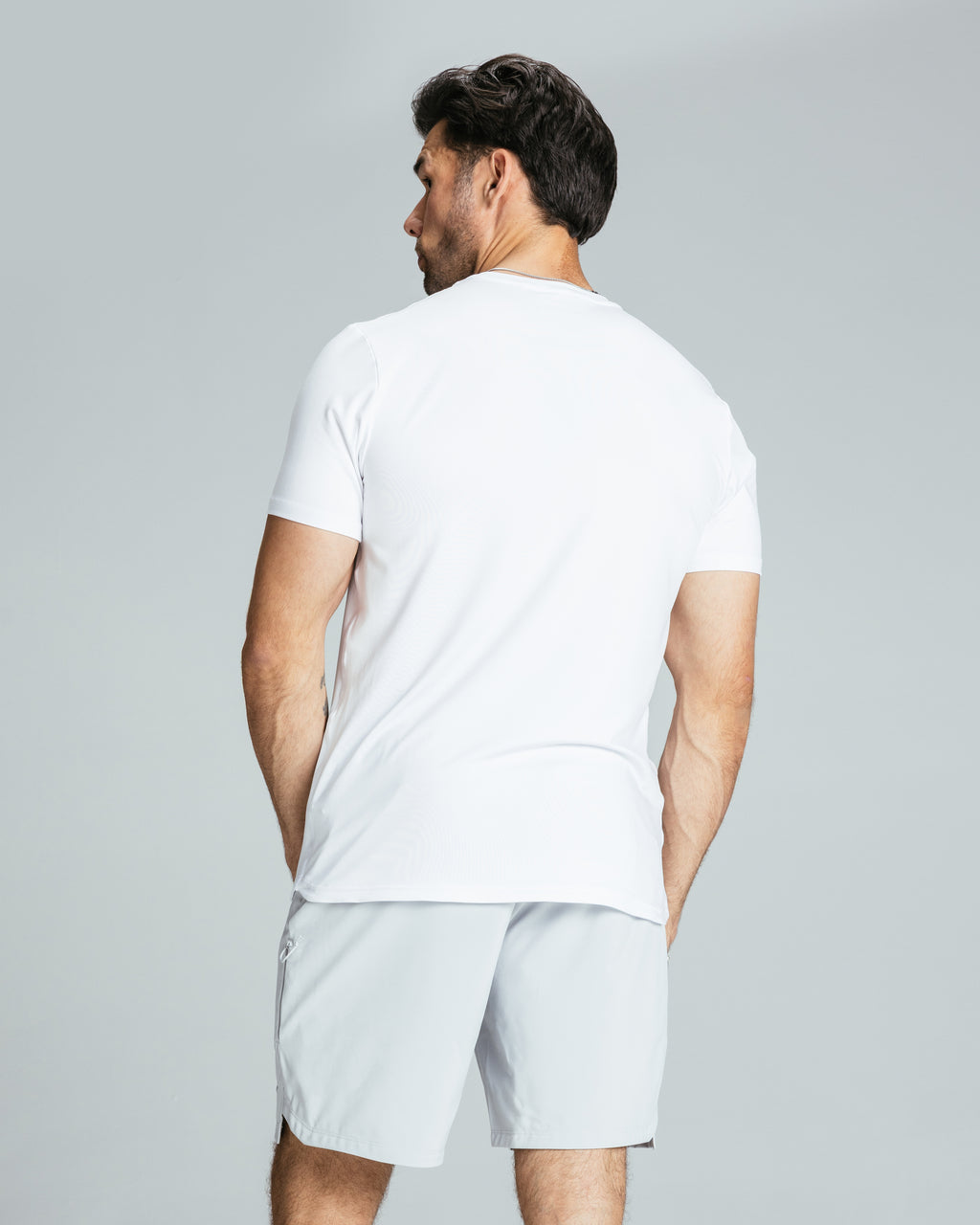 Men's SS Tech Tee "White"