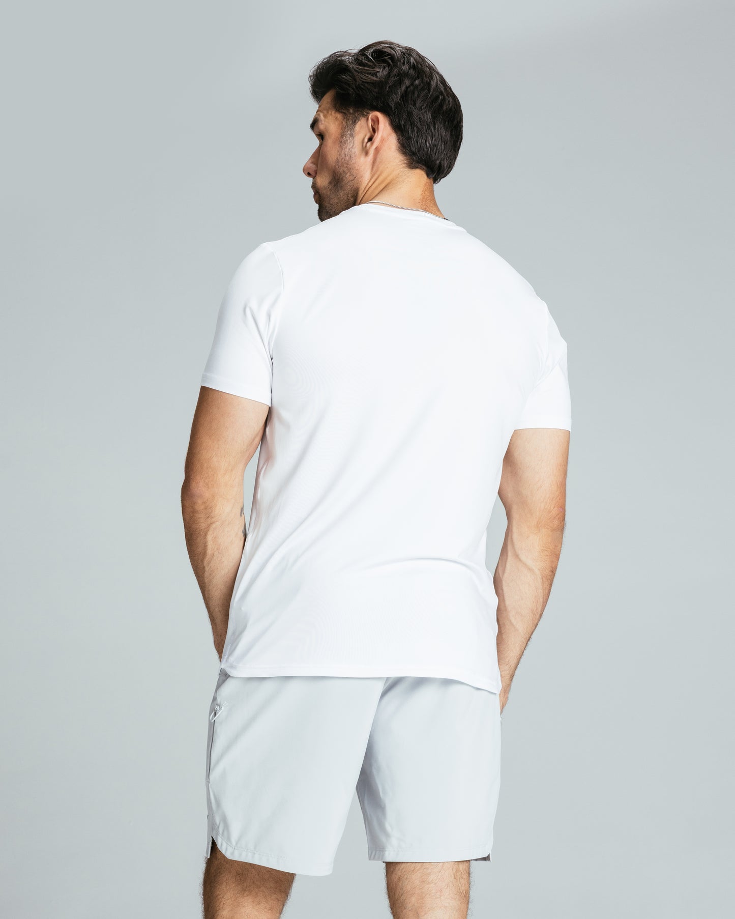 Men's SS Tech Tee "White"