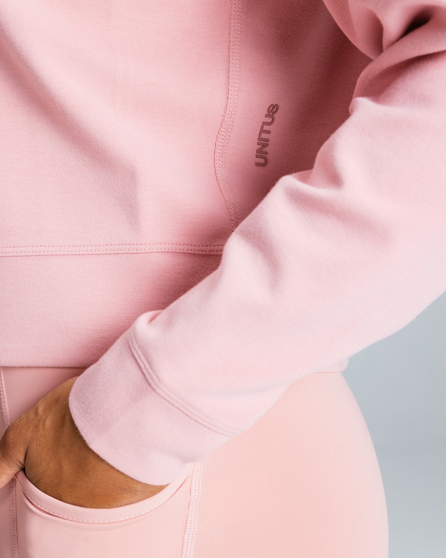 Women's Crew Sweatshirt "Light Rose"