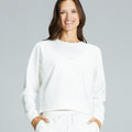 Women's Crew Sweatshirt "Vortex White"