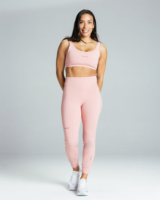 Women's Sports Bra "Light Rose"