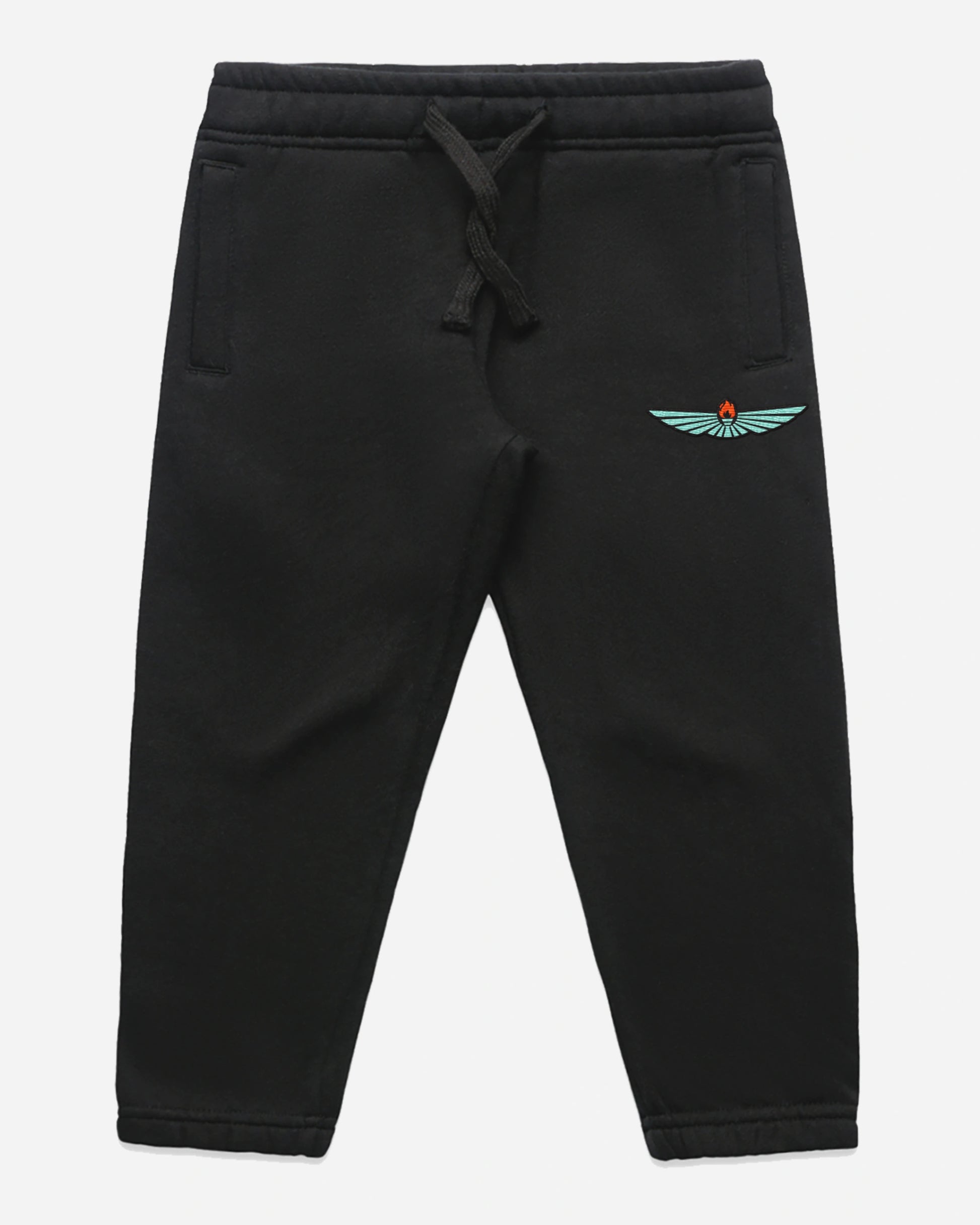 Youth black sweatpants sale